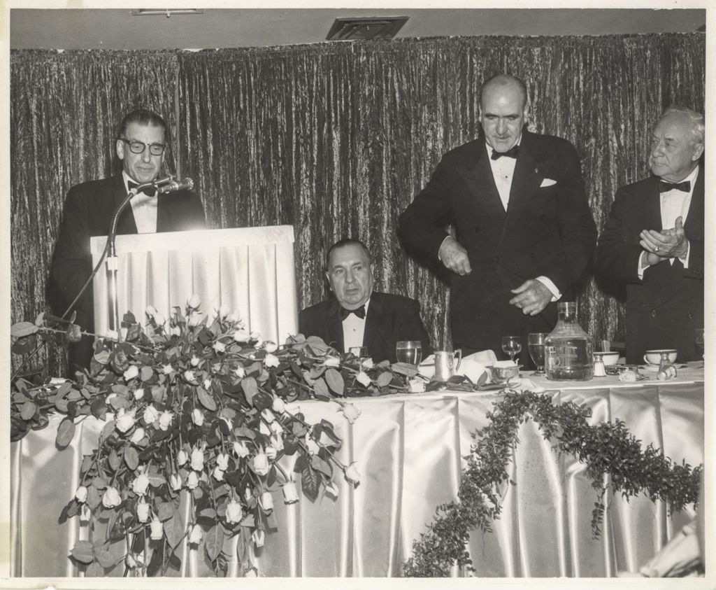 Miniature of Irish Fellowship Club of Chicago Annual Banquet, speaker at podium