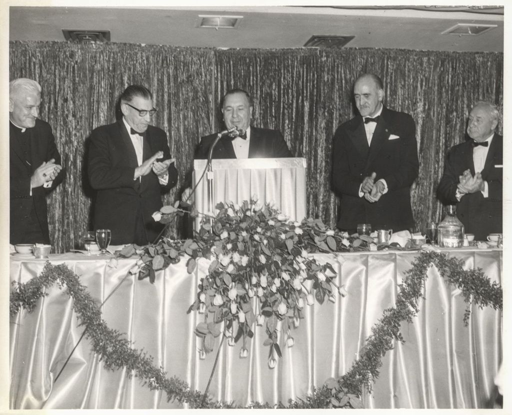 Miniature of Irish Fellowship Club of Chicago Annual Banquet, Richard J. Daley speaking