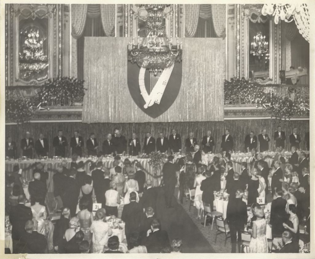 Miniature of Irish Fellowship Club of Chicago Annual Banquet, view towards the head table