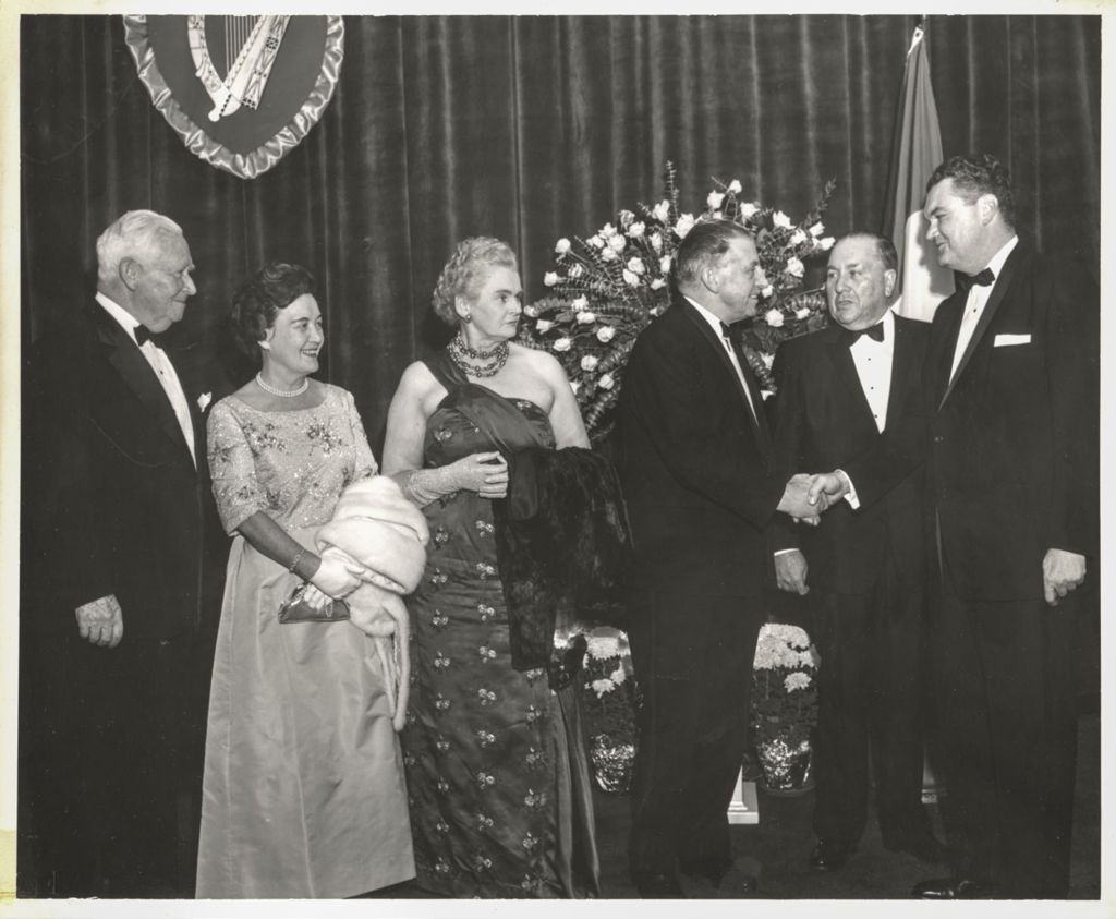 Miniature of Irish Fellowship Club of Chicago Annual Banquet, Eleanor and Richard J. Daley with others