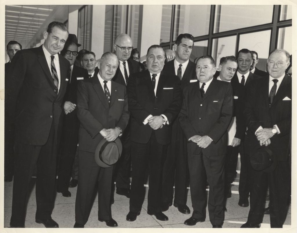 Richard J. Daley with P.J. Cullerton and others