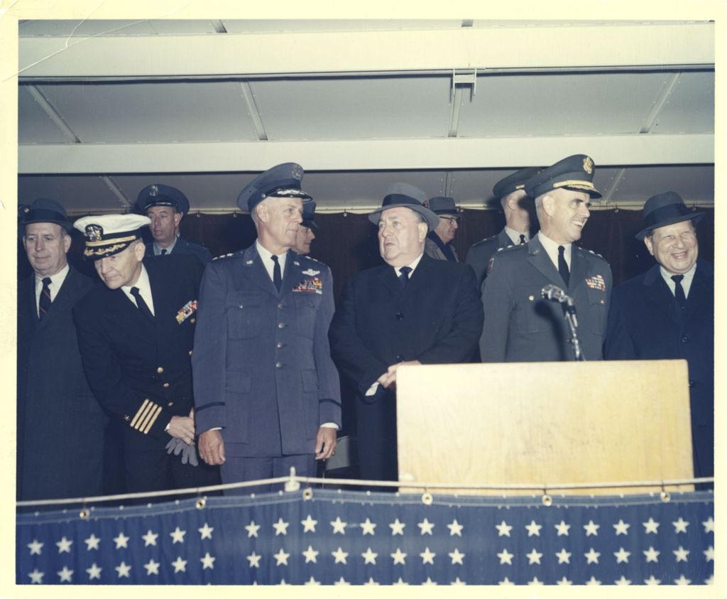 Miniature of Richard J. Daley at an Air Force event