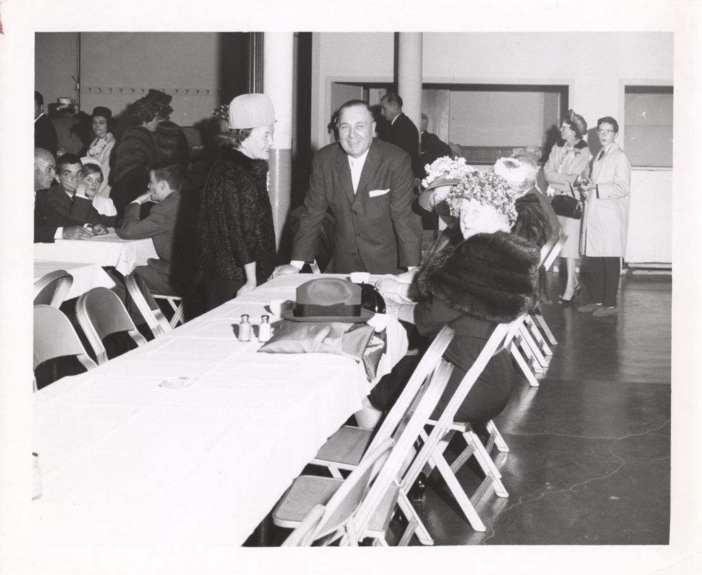 Richard J. and Eleanor Daley at a dining event