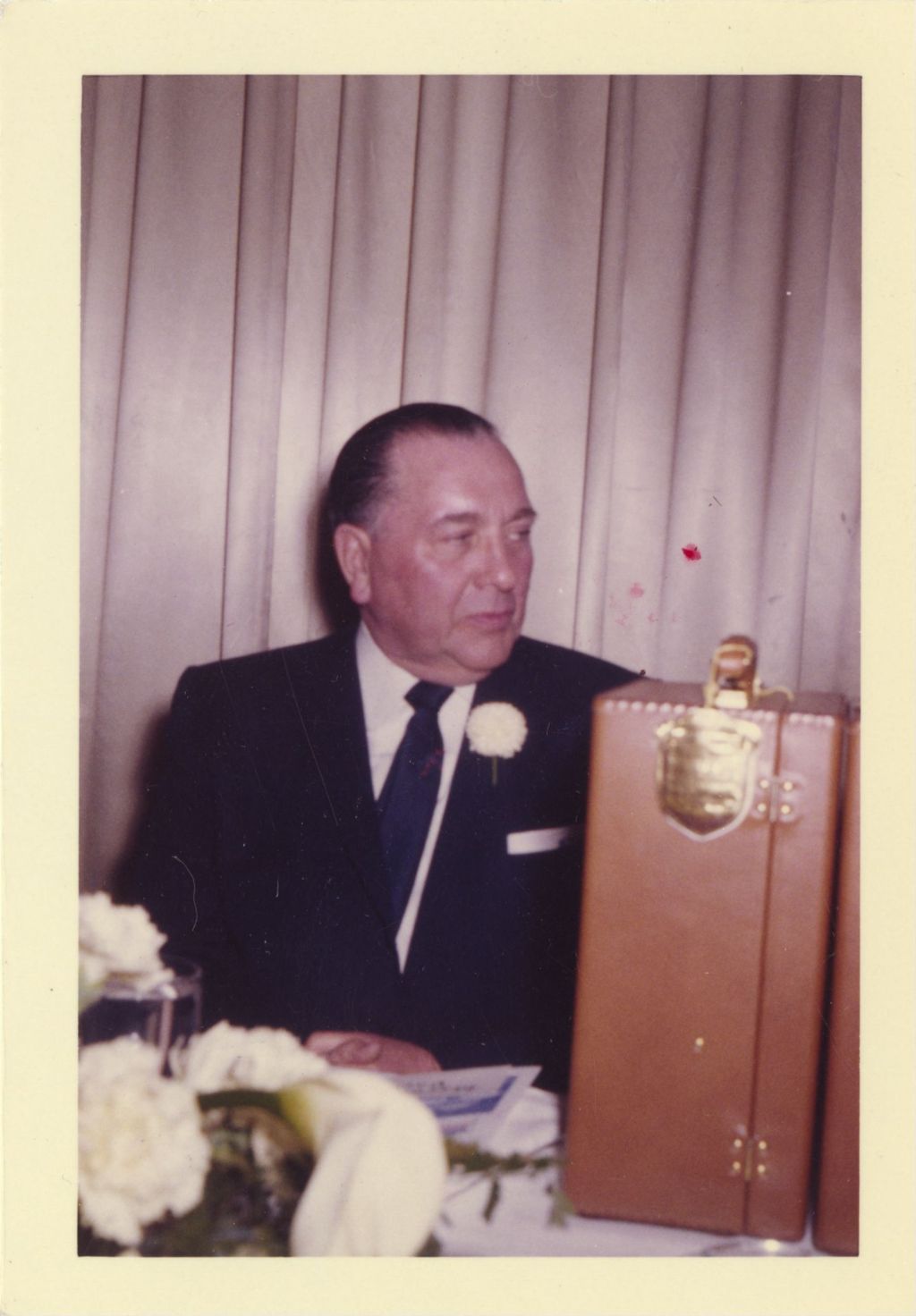 Miniature of Richard J. Daley at a banquet