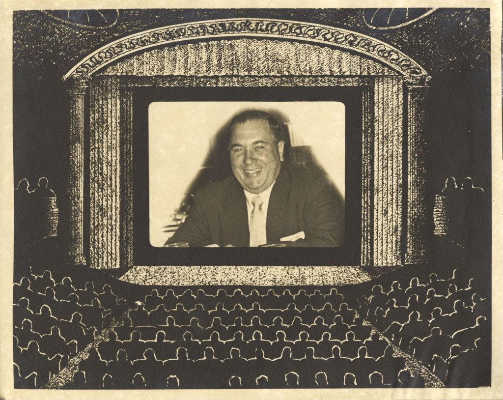 Miniature of Richard J. Daley on movie screen