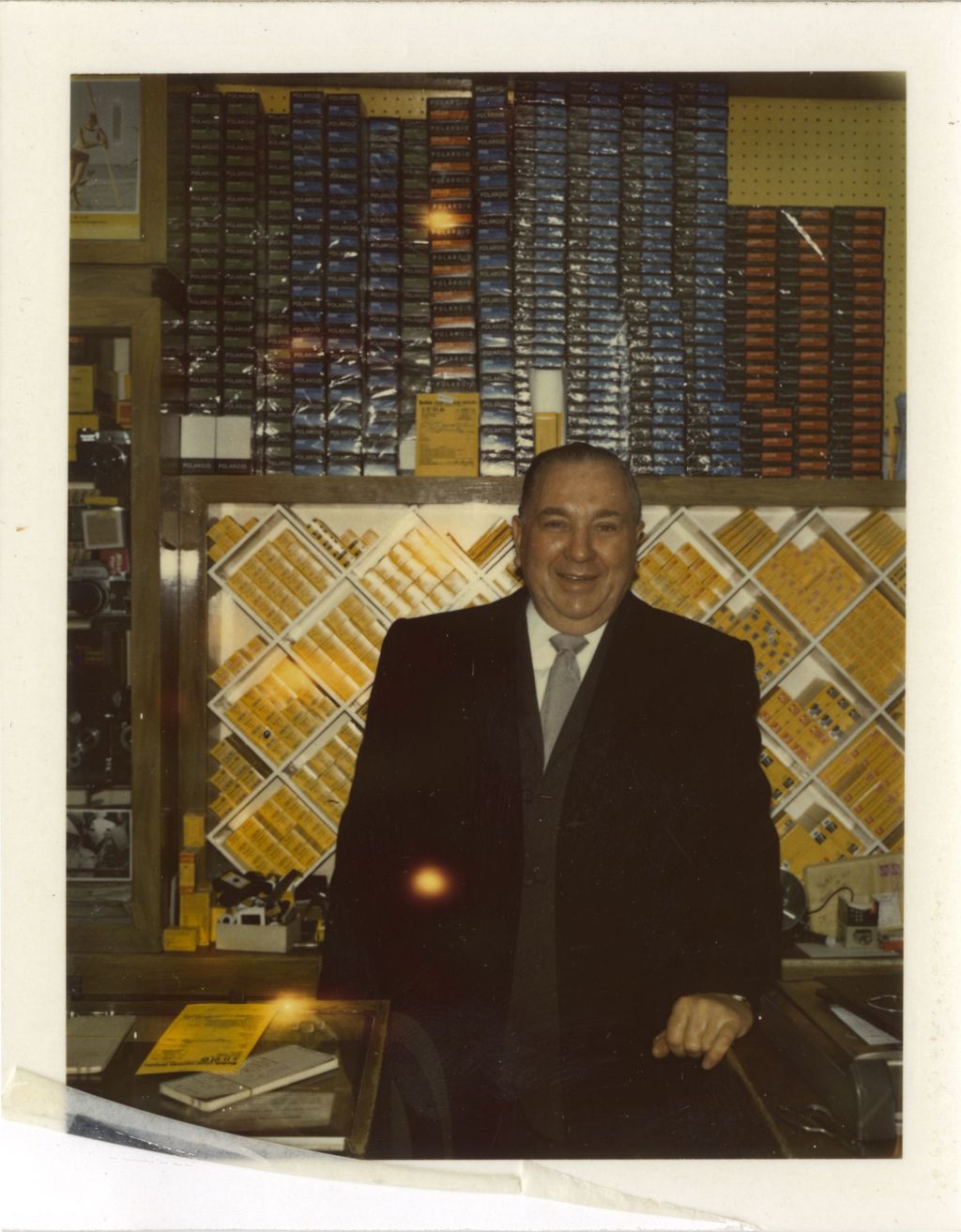 Miniature of Richard J. Daley at a camera counter