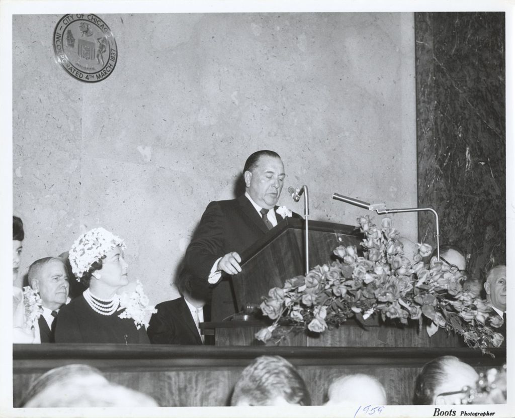 Daley's second mayoral inauguration