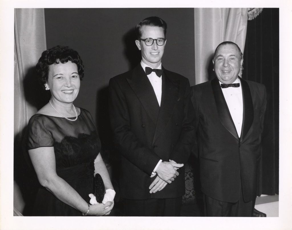 Eleanor and Richard J. Daley at black-tie event