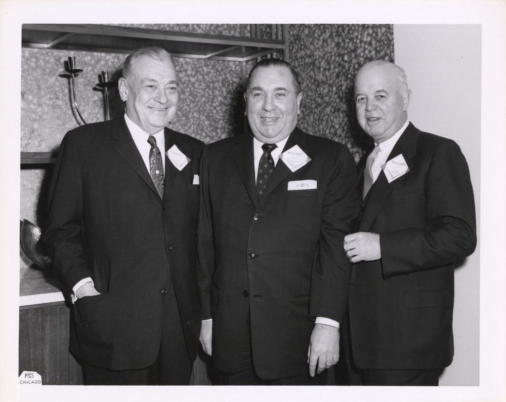 Miniature of De La Salle Institute event, Richard J. Daley and others