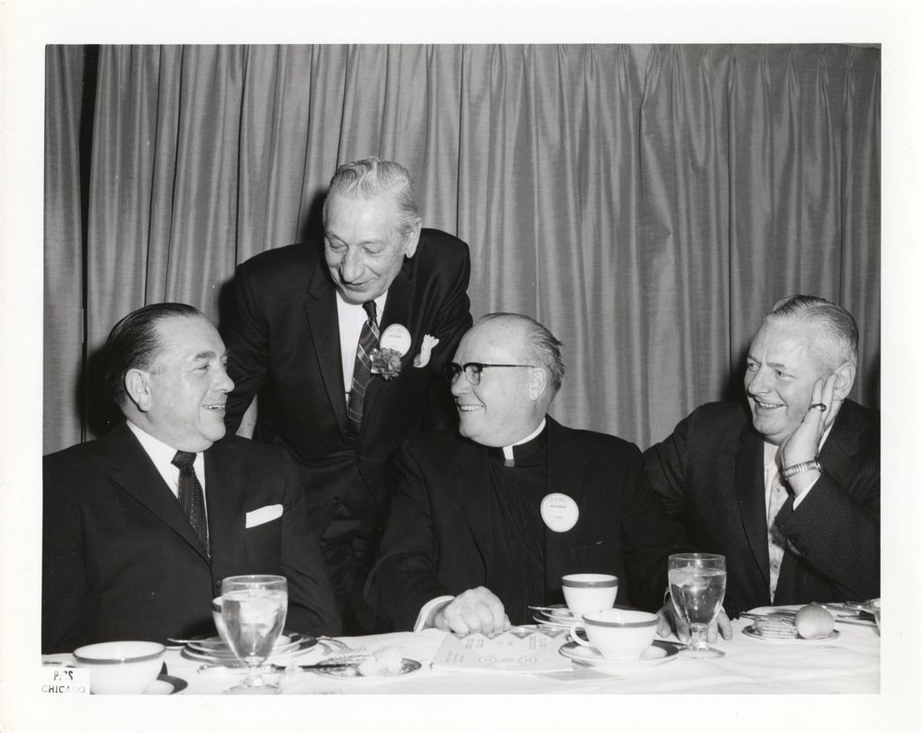 De La Salle Institute event, Richard J. Daley and others