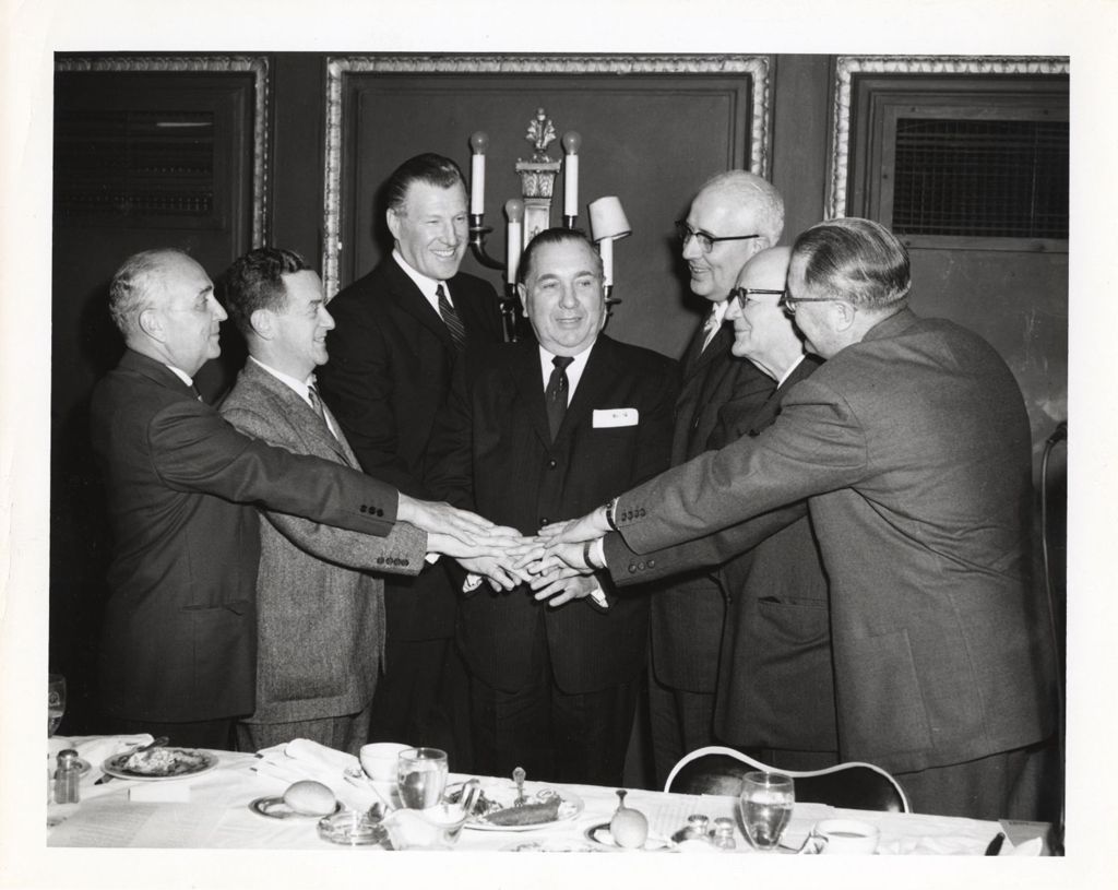 Richard J. Daley at a Chicago Association of Commerce and Industry event