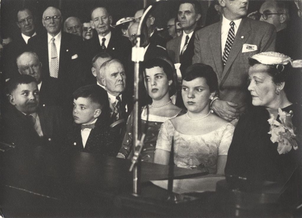 Daley family at mayoral inauguration