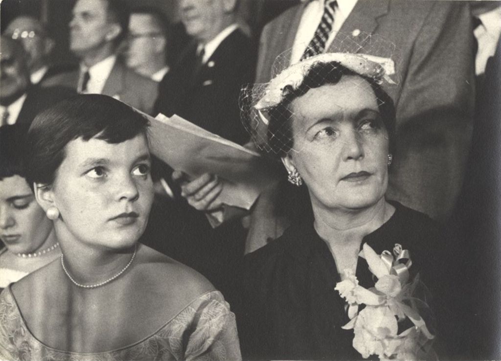 Eleanor Daley and daughter at mayoral inauguration