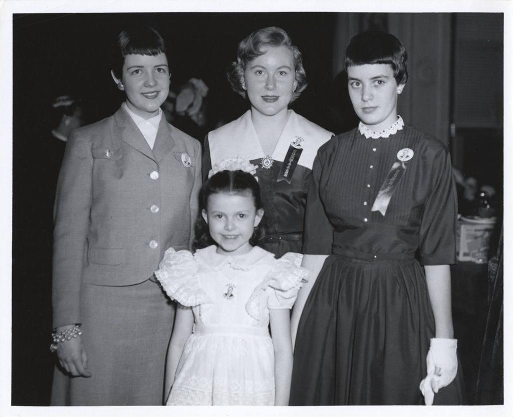 Mary Carol Daley with others
