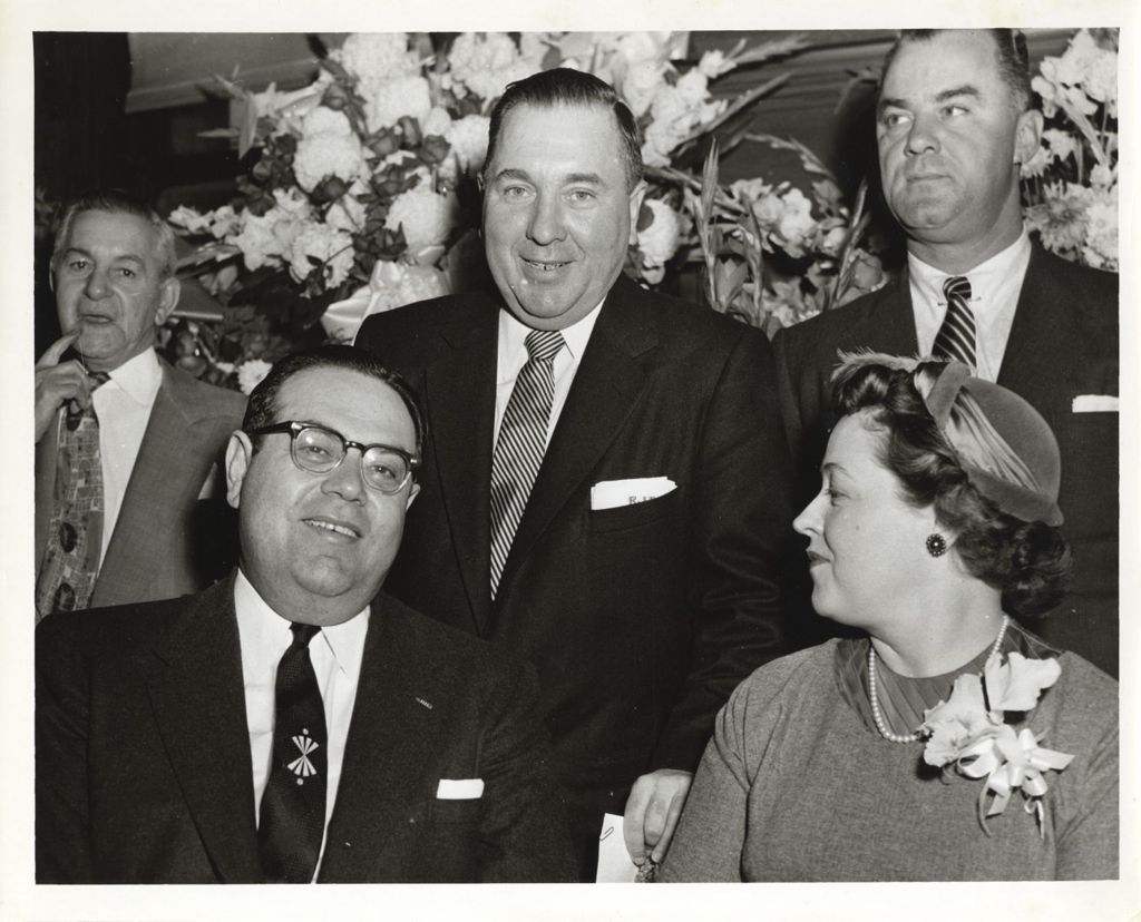 Richard J. Daley's swearing-in ceremony as Cook County Clerk