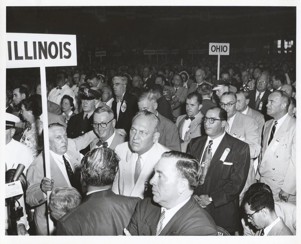 Miniature of Illinois delegates, Democratic National Convention