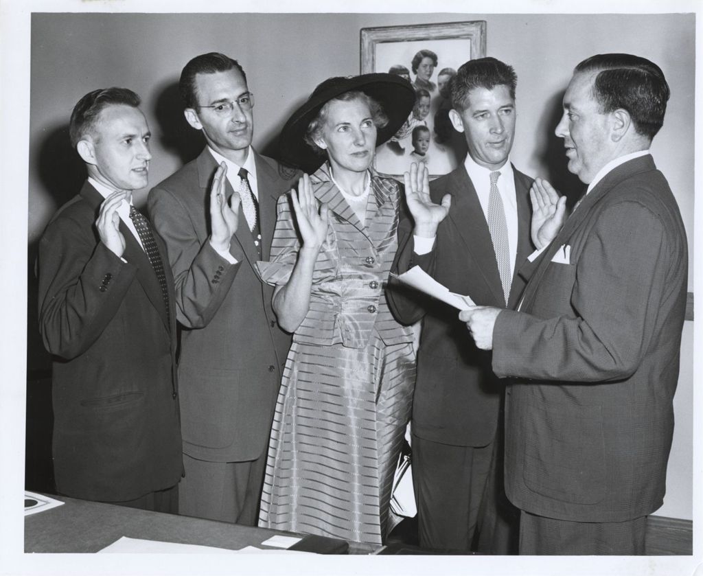 Richard J. Daley at Hometown Officials Induction