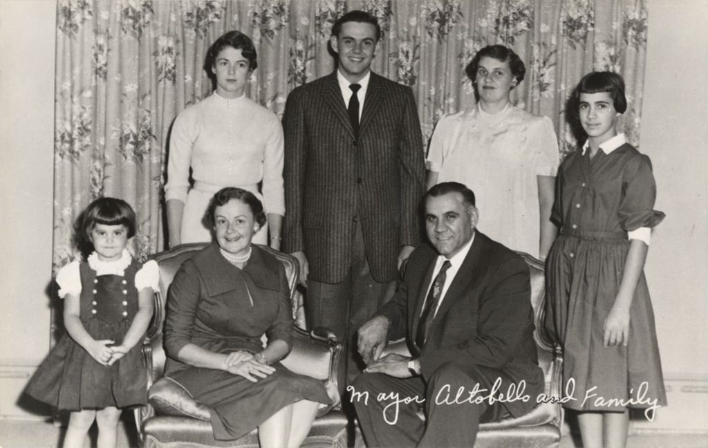 Mayor Altobello family portrait