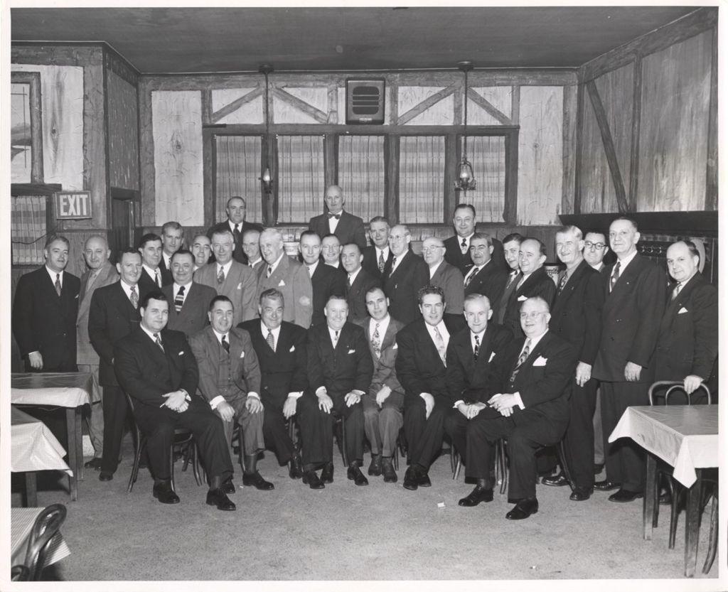 Miniature of Group photo with Michael Howlett, Richard J. Daley, and others