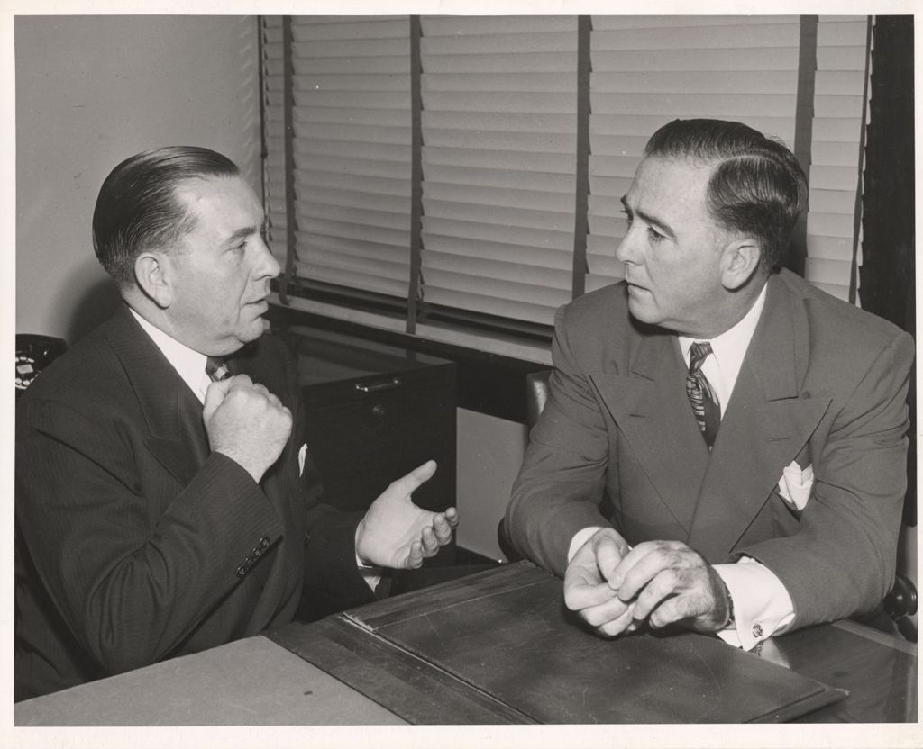 Richard J. Daley with William A. Lee