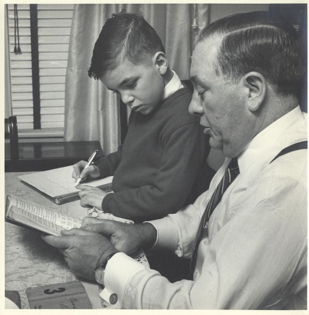 Miniature of Doing Homework, John Daley with Richard J. Daley