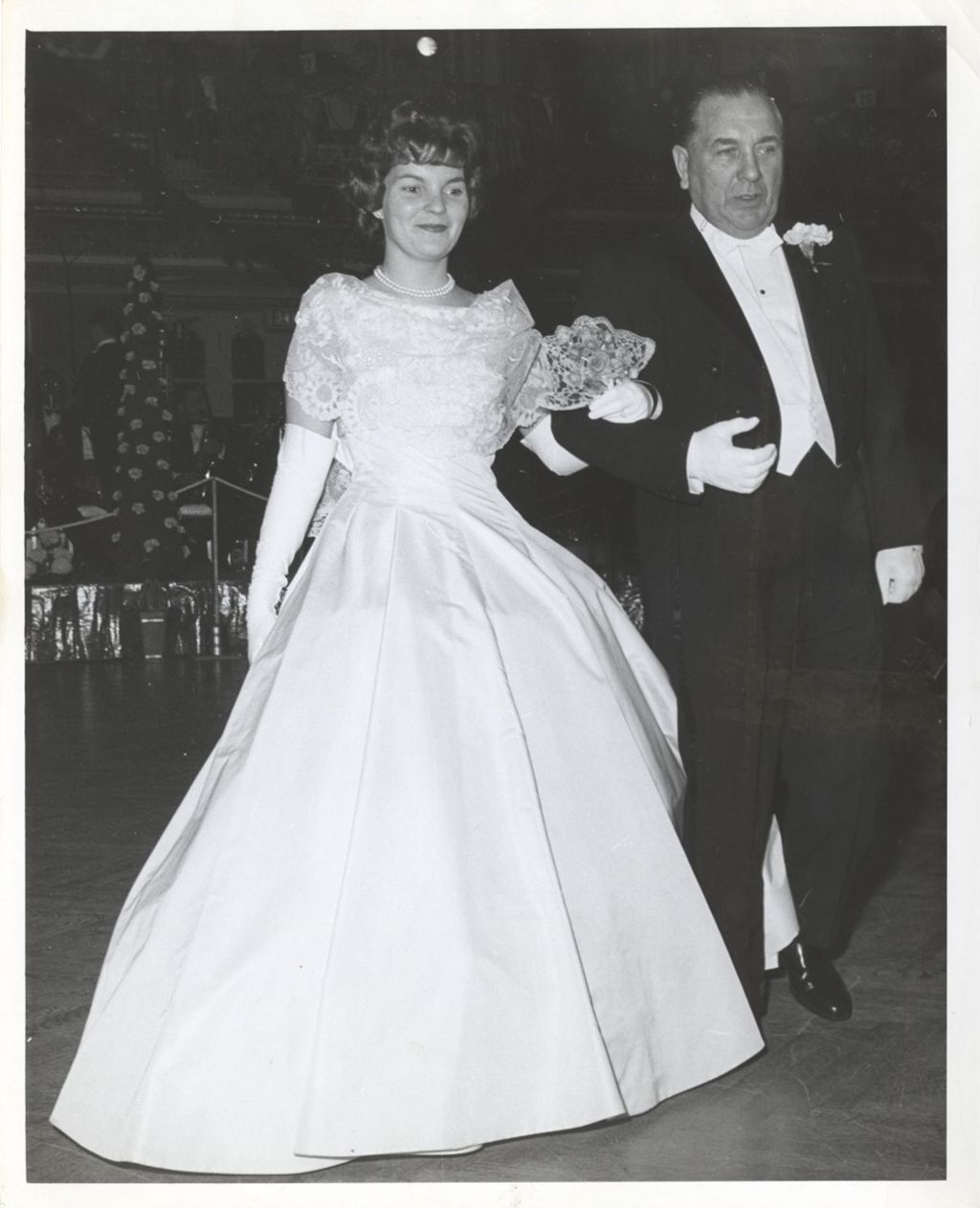 Miniature of Eleanor R. Daley and Richard J. Daley at a Presentation Ball