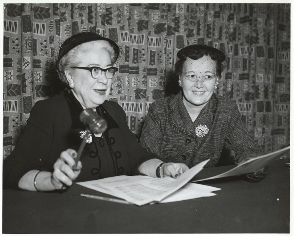 Miniature of Elizabeth Conkey and Eleanor Daley