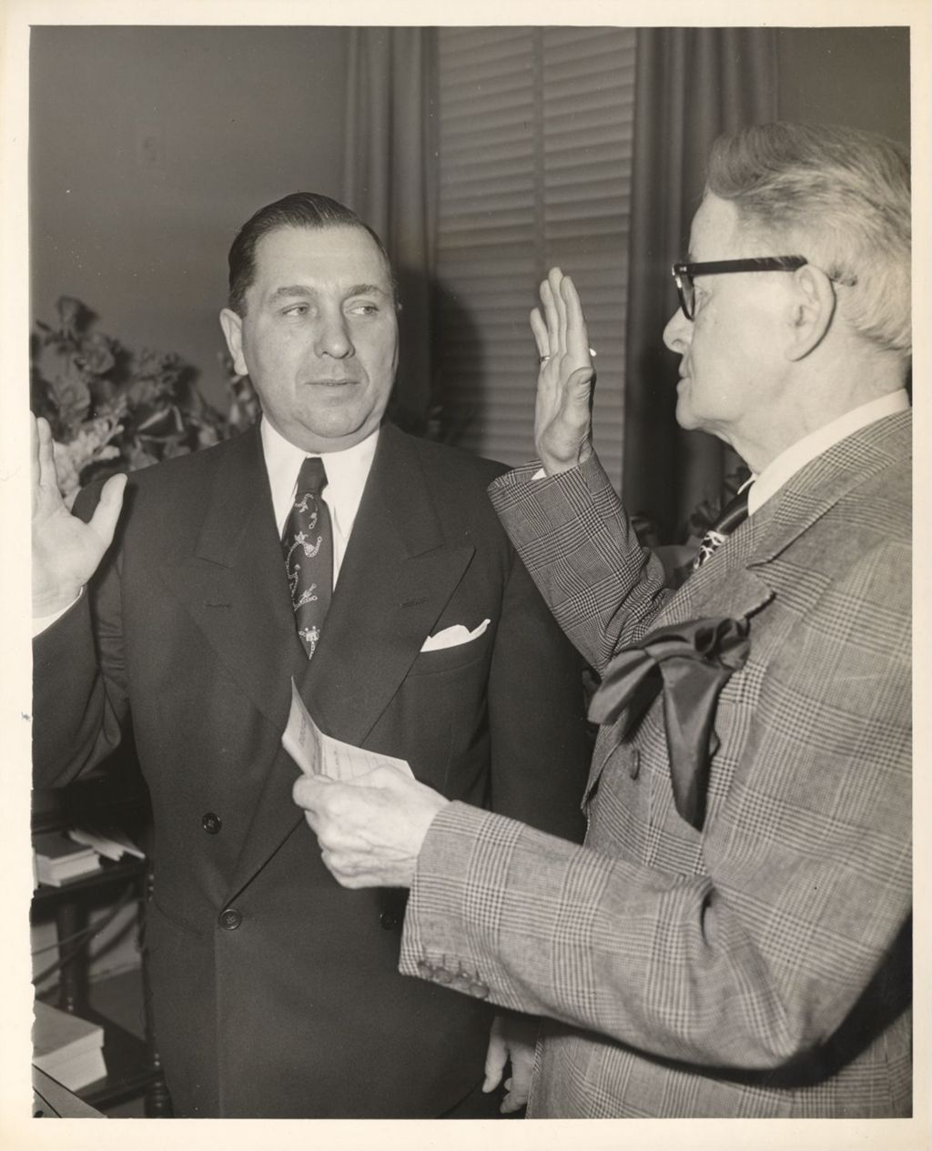 Swearing in Richard J. Daley as Director of Revenue