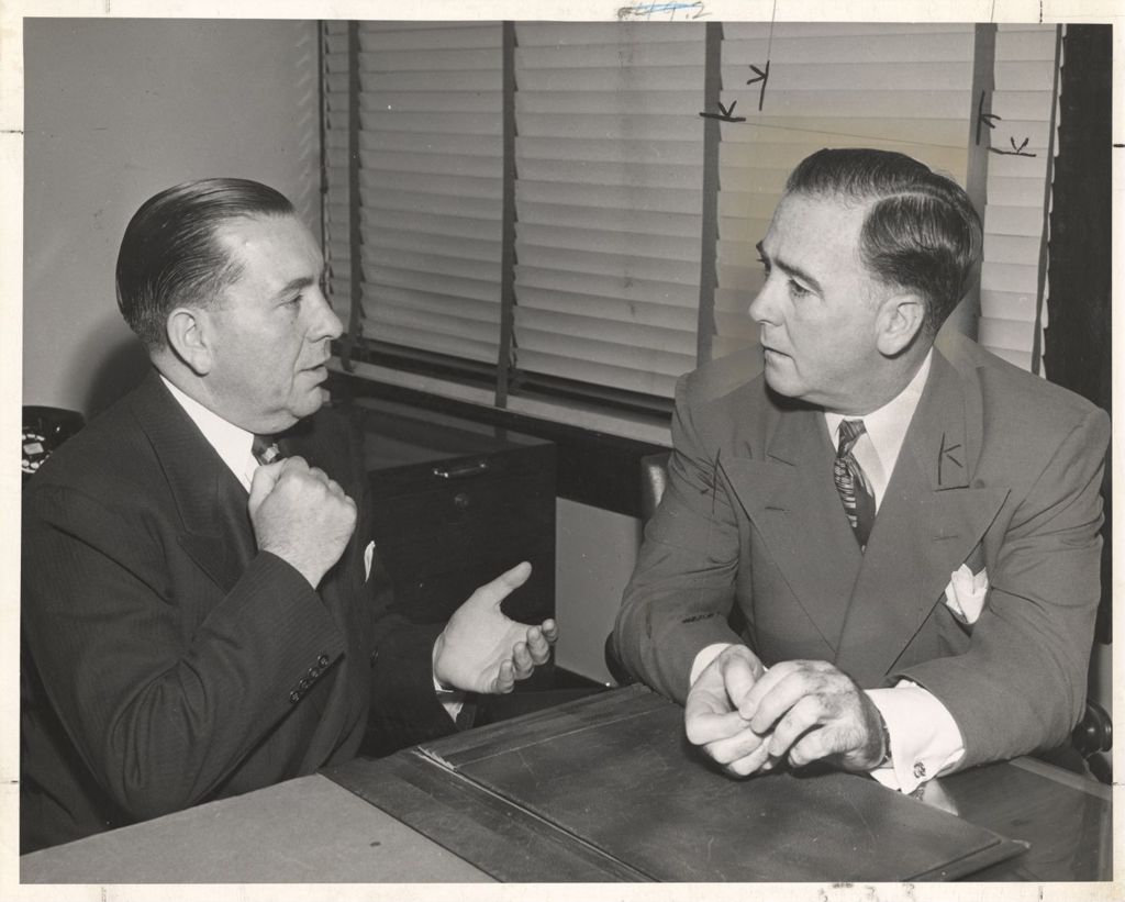 Senator Richard J. Daley with William A. Lee