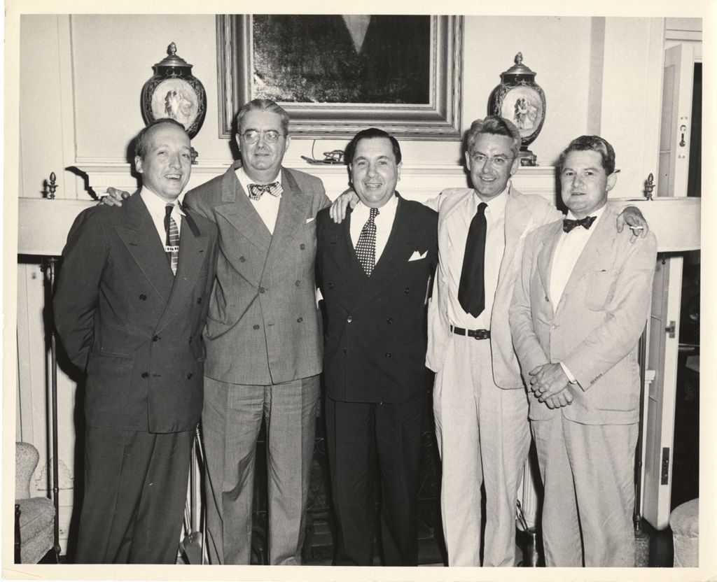 Miniature of Cabinet members of Illinois governor Adlai Stevenson II