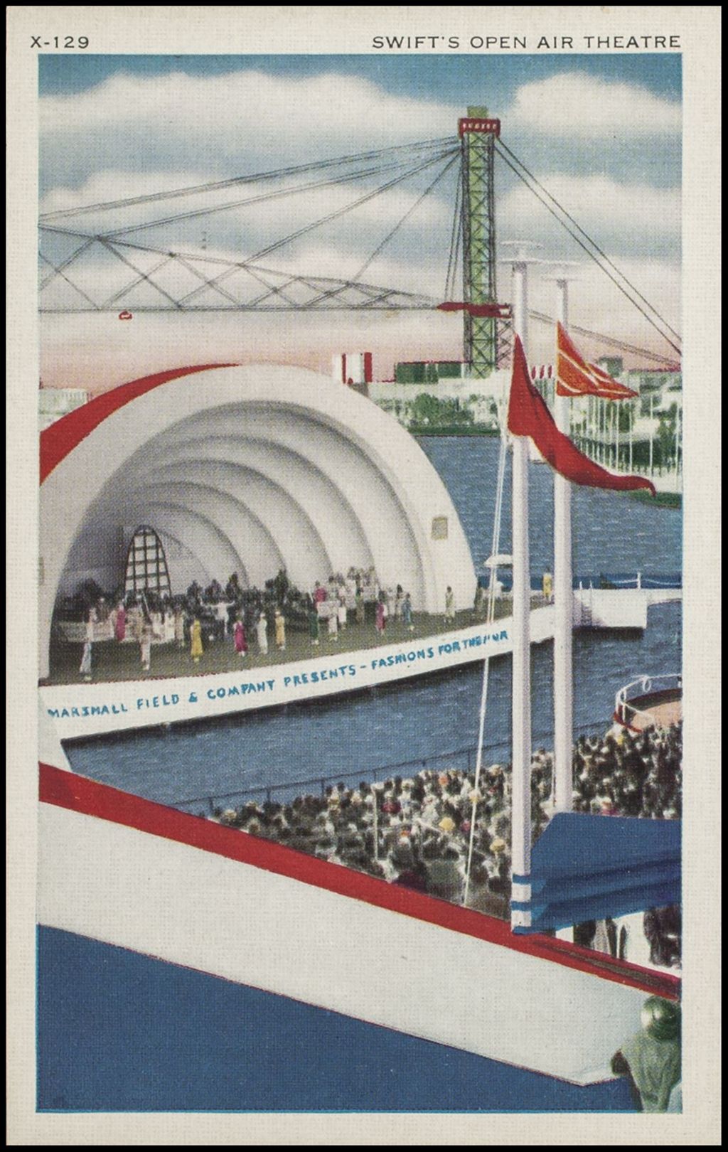 Swift's Open Air Theatre, Woods Series 1 (postcard 3) 1933-1934