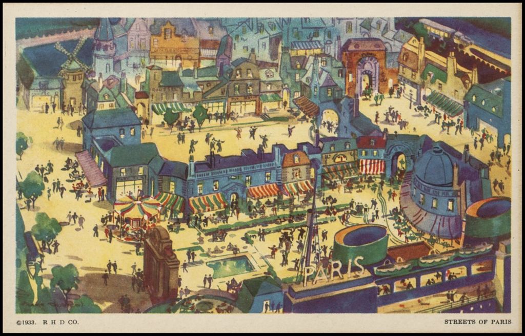 Miniature of Streets of Paris, Woods series 1 (postcard 15) 1933-1934