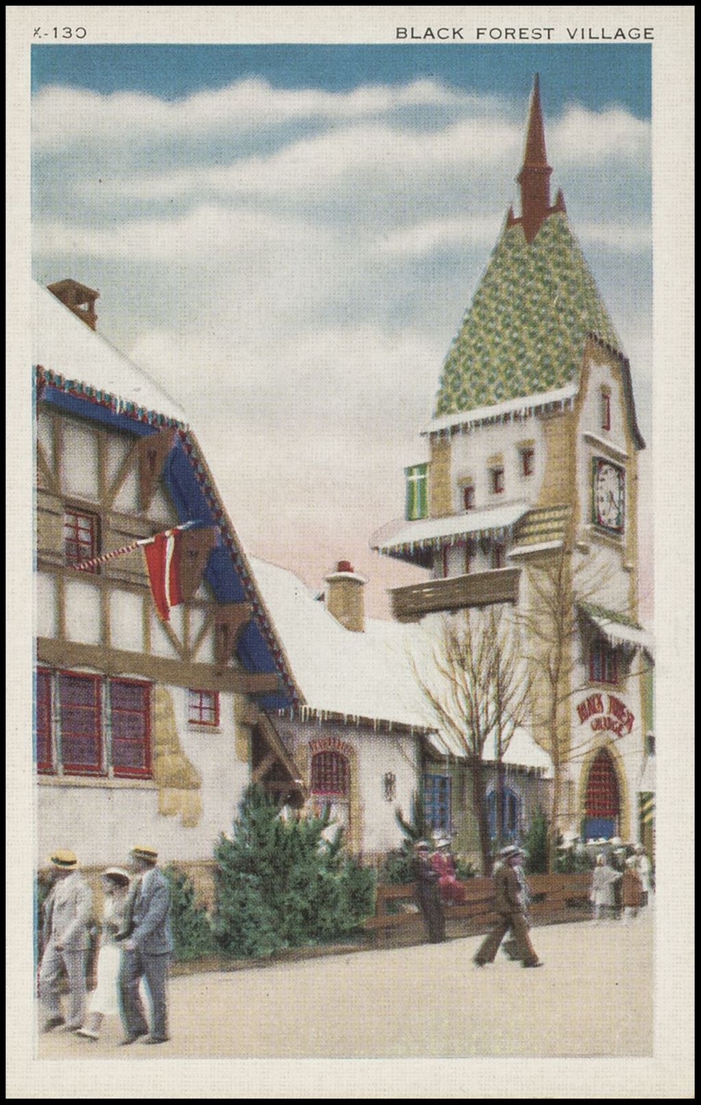 Miniature of Black Forest Village, Woods series 1 (postcard 14) 1933-1934