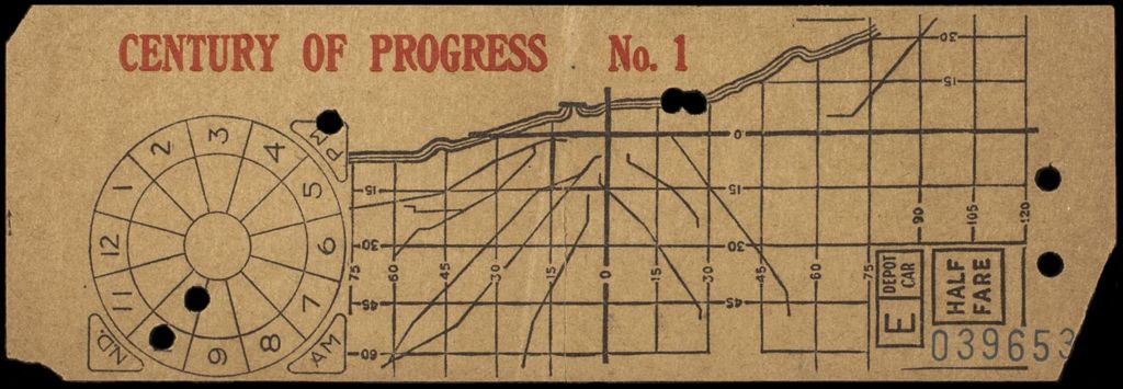 Miniature of Century of Progress Chicago Surface Lines Transfers, 1933-1934