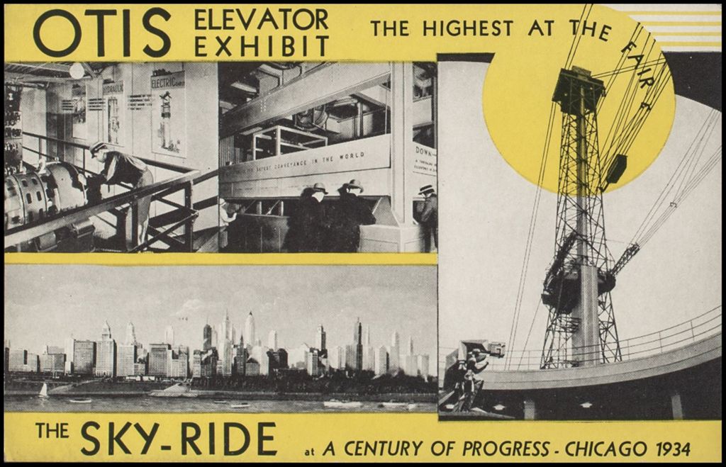 Miniature of Otis Elevator Exhibit (postcard 3) 1934