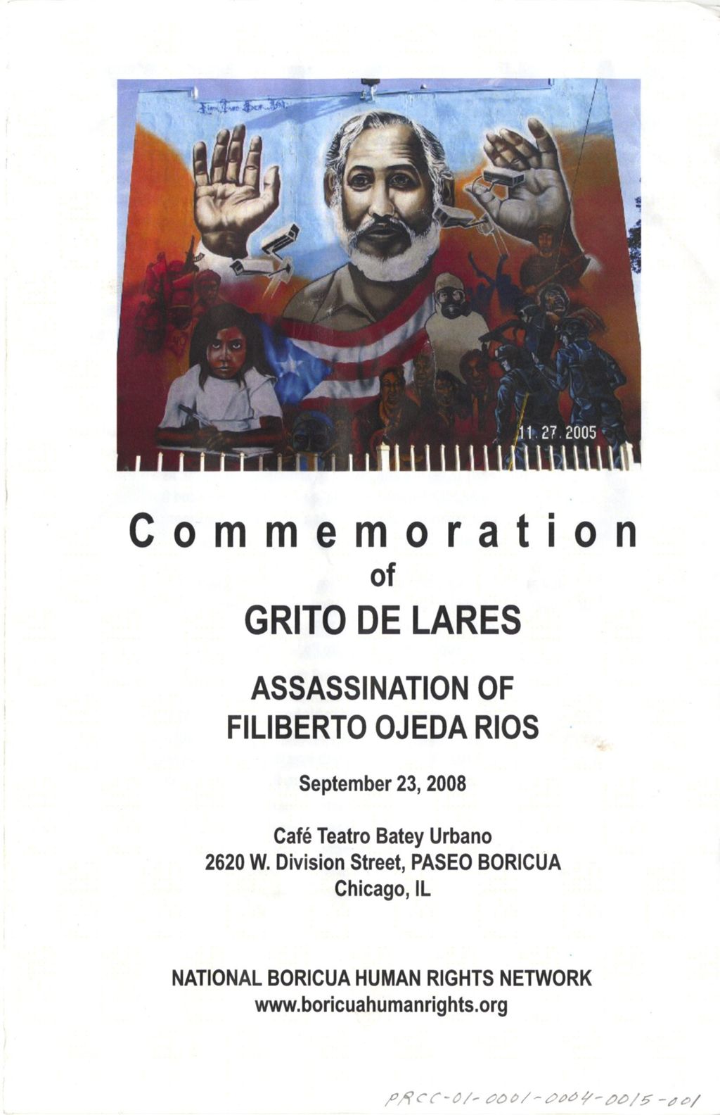 Commemoration of Grito de Lares