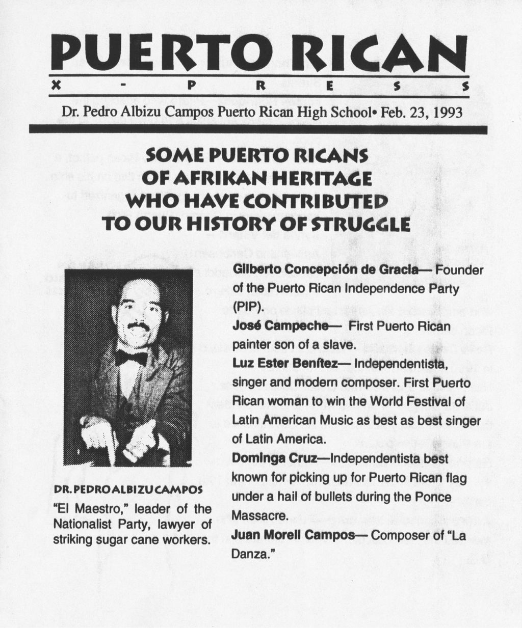 Puerto Rican X-Press