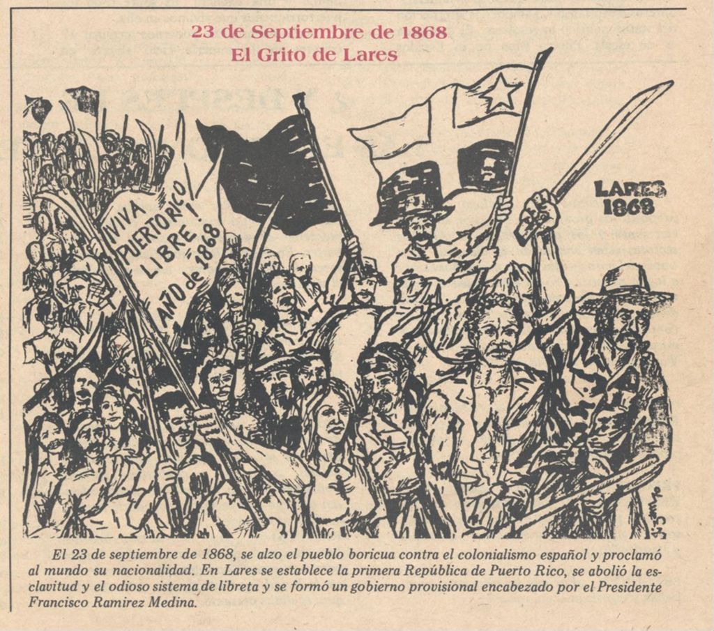 Miniature of Illustration from the newspaper publication, La Patria Libre