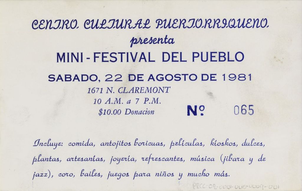 Mini-festival del Pueblo