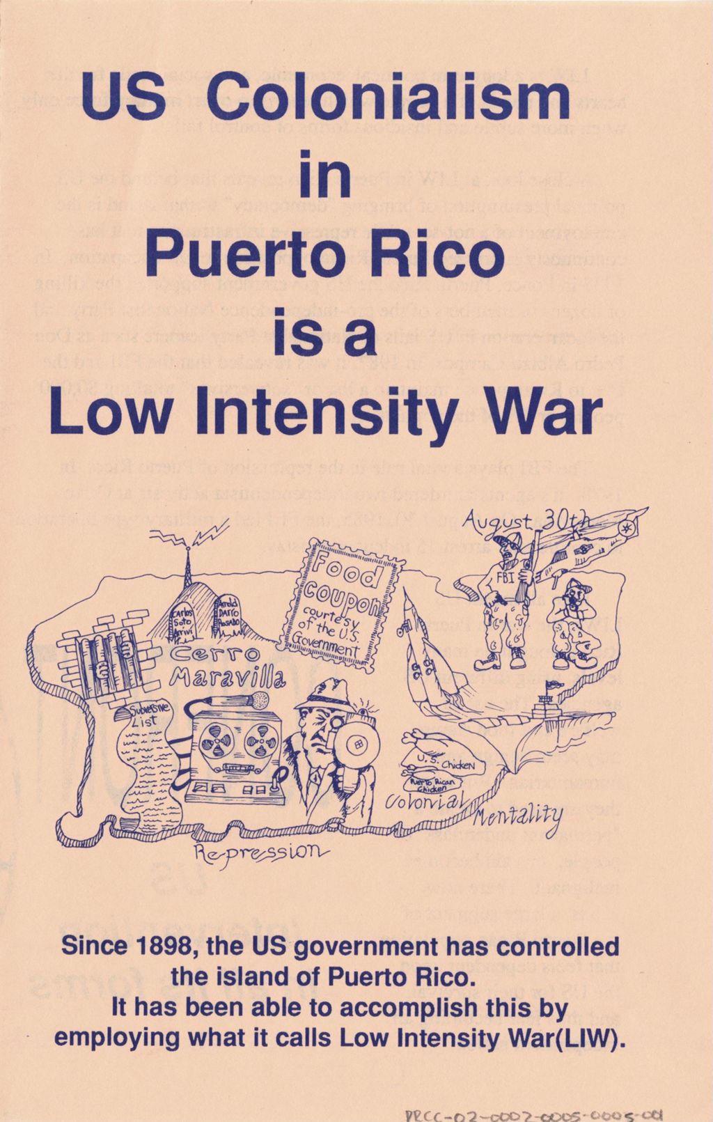 Miniature of US Colonialism in Puerto Rico is a Low Intensity War