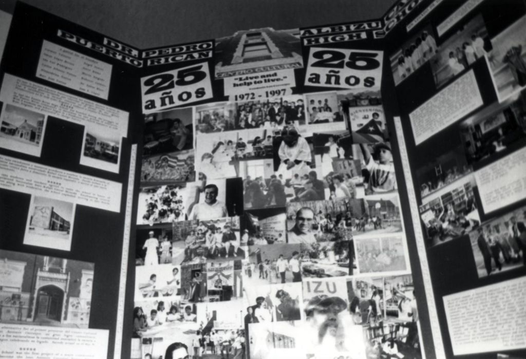 Miniature of Poster collage celebrating 25 years of the Puerto Rican Cultural Center