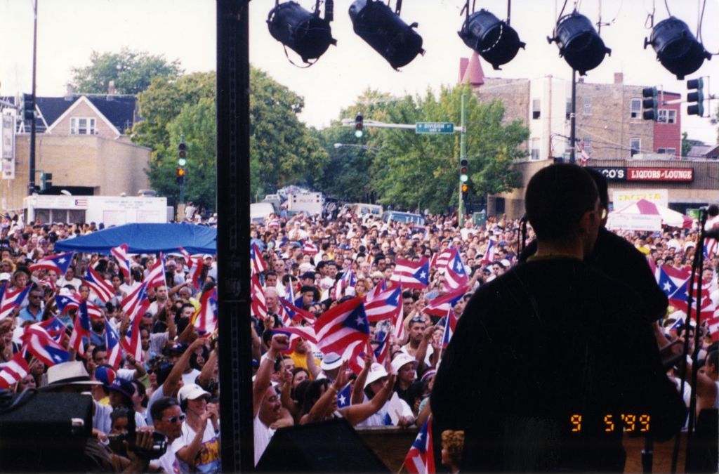 Puerto Rican Political Rally