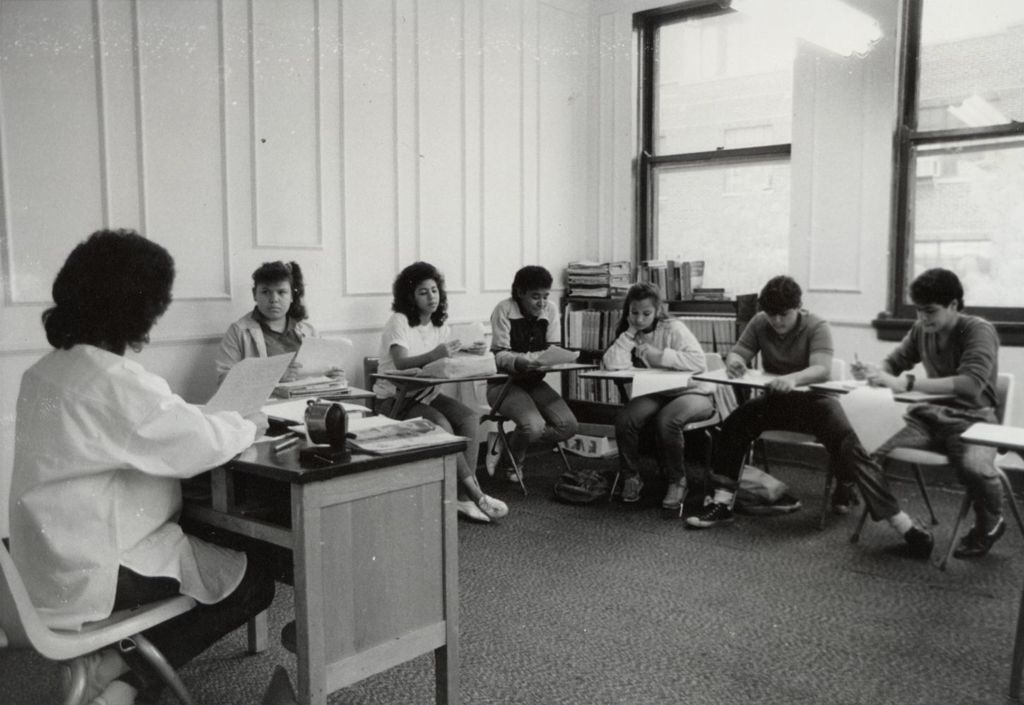 Miniature of Students in classroom