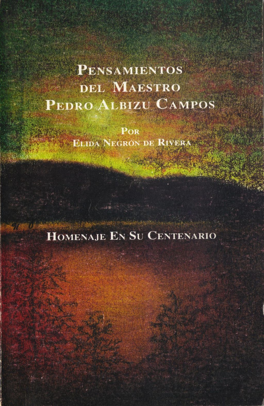 Pensamientos del Maestro Pedro Albizu Campos (Selected pages)