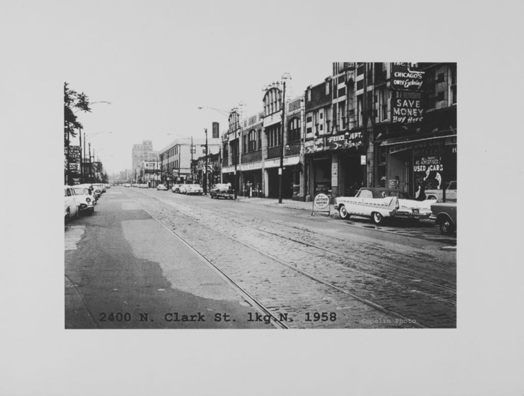 Miniature of Clark Street (Folder 536)