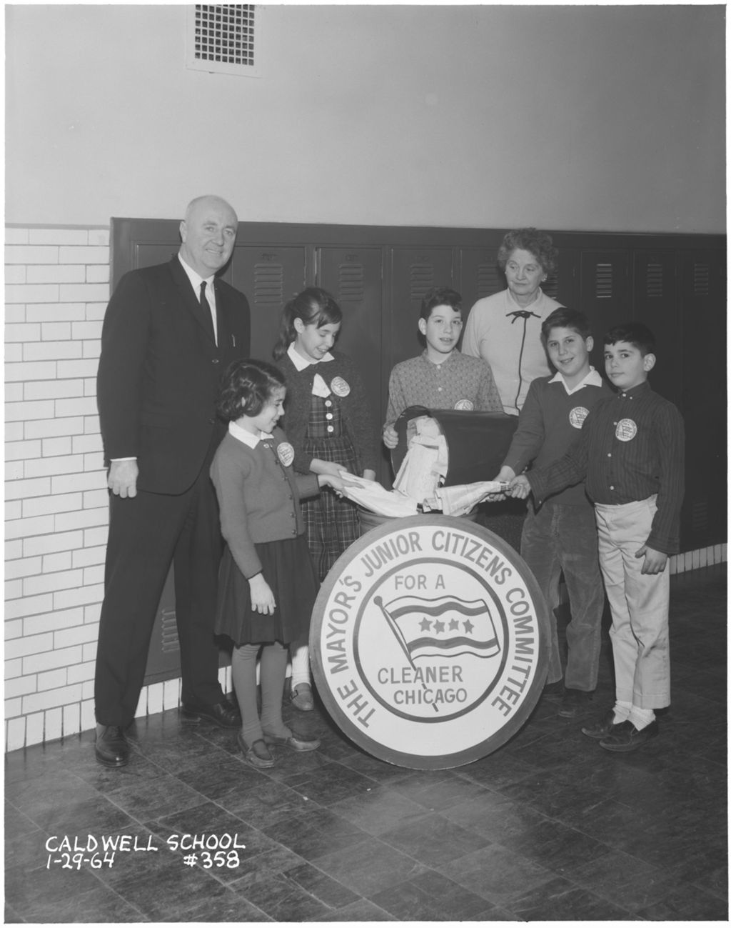 Miniature of Junior Citizen's Committee: Caldwell School through Clinton School (Folder 576)