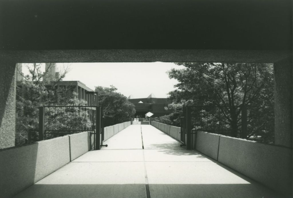 Miniature of Elevated walkway, University of Illinois at Chicago