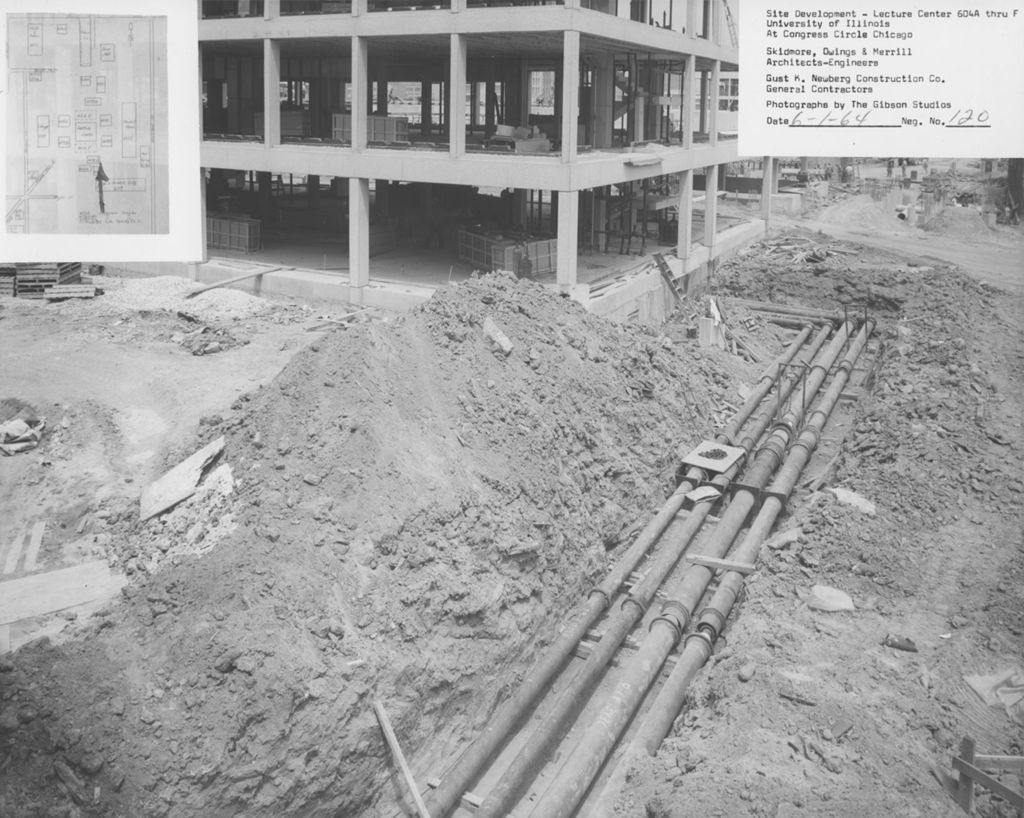 Campus building site, University of Illinois at Chicago Circle