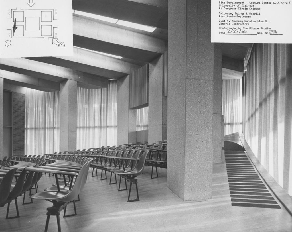 Miniature of Construction of Lecture Center, University of Illinois at Chicago