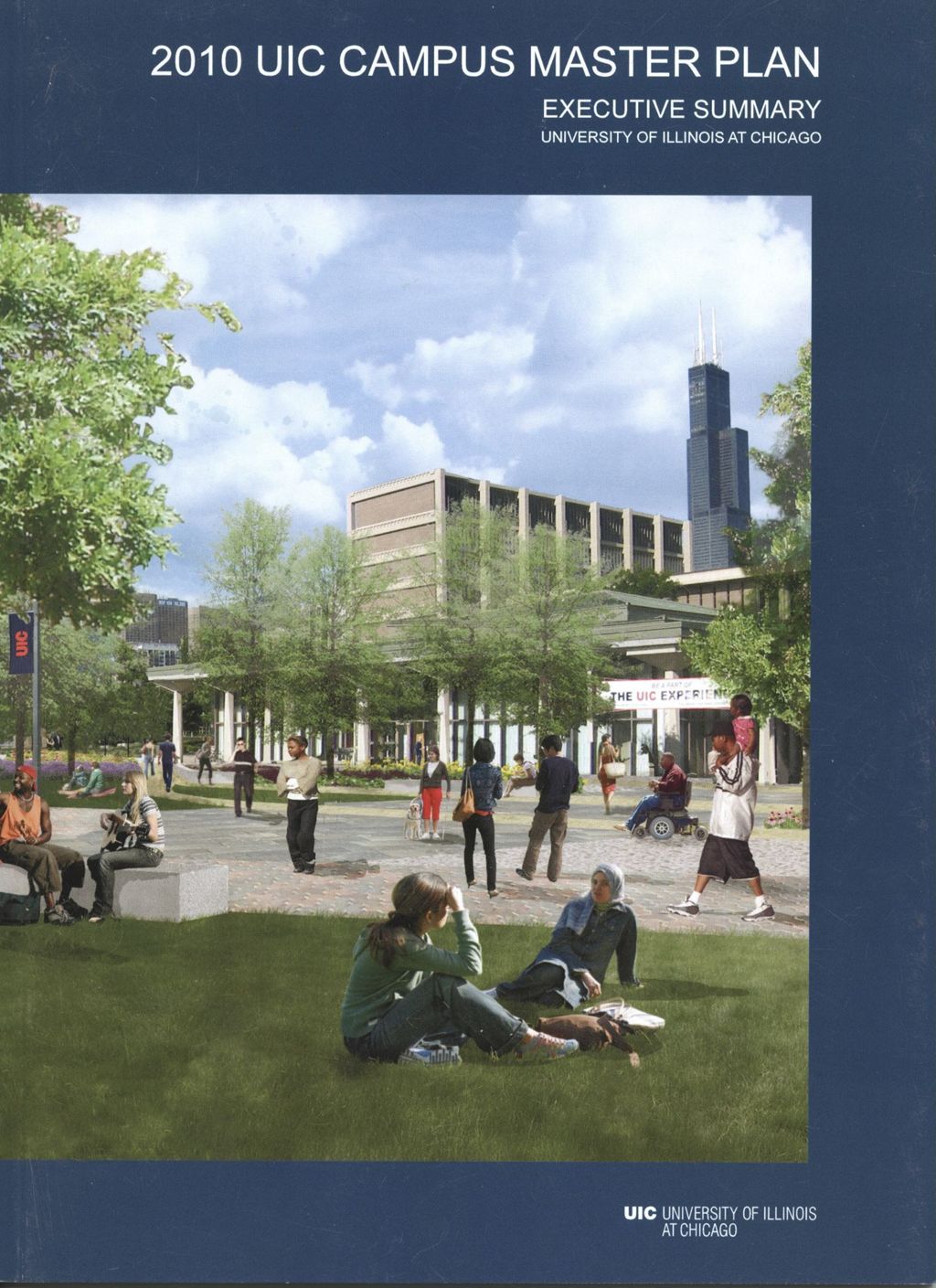 Miniature of 2010 UIC Campus Master Plan - Executive Summary, University of Illinois at Chicago